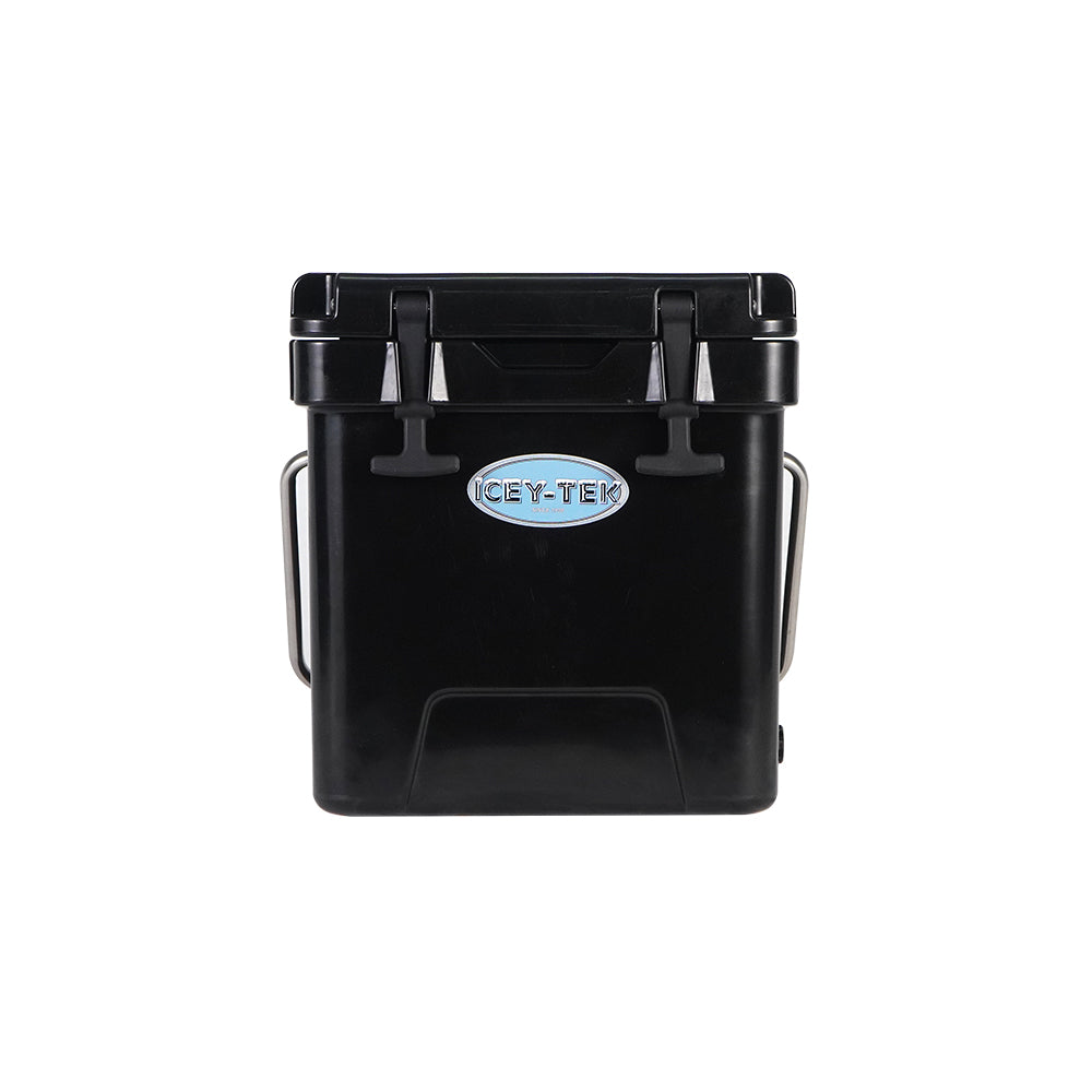 Icey-Tek 18 Litre Cube Cool Box With Handle - Jet Black