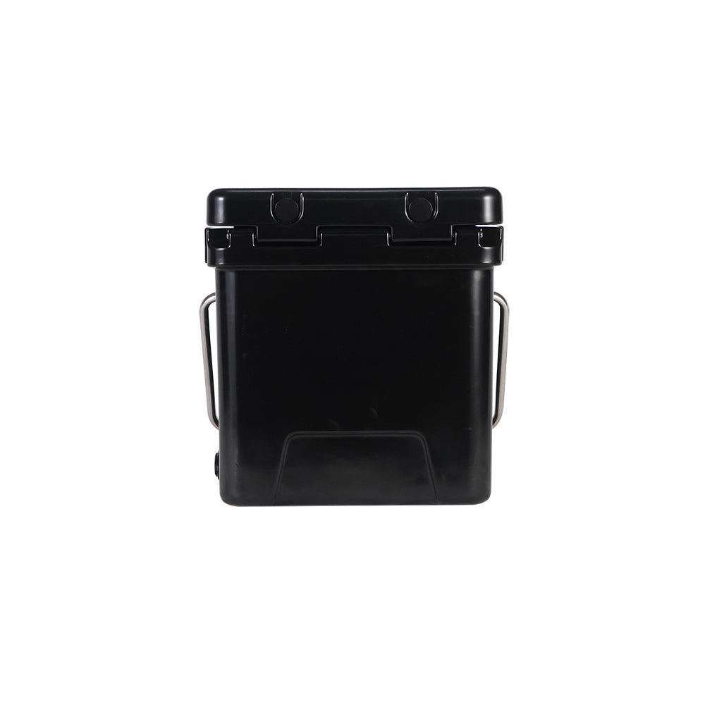 Icey-Tek 18 Litre Cube Cool Box With Handle - Jet Black