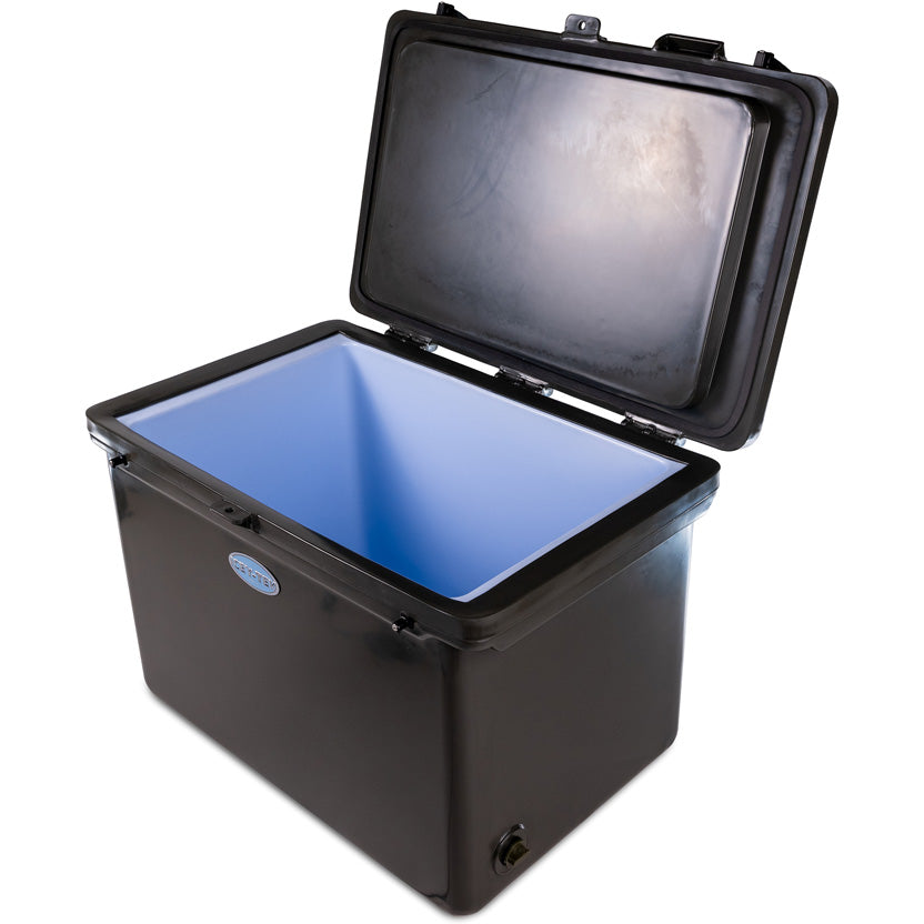 Icey-Tek 105 Litre Cube Cool Box In Dark Khaki