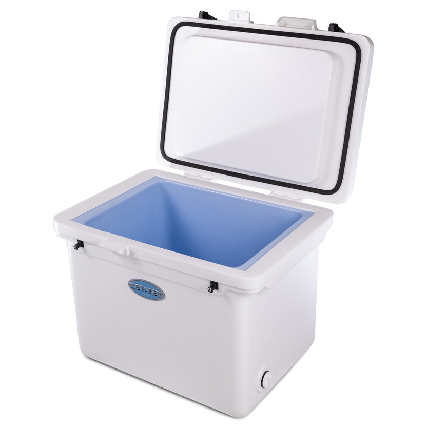 Icey-Tek 55 Litre Cube Cool Box In Ice White