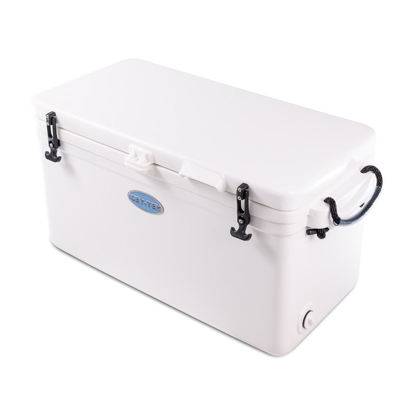 Icey-Tek 70 Litre Long Cool Box In Ice White