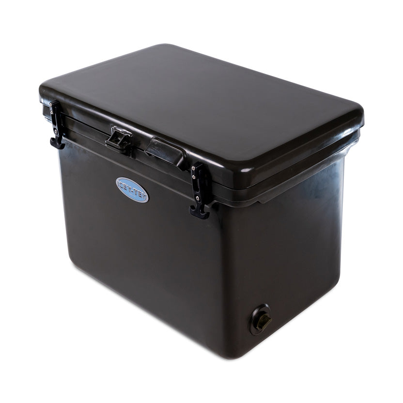 Icey-Tek 82 Litre Cube Cool Box In Dark Khaki