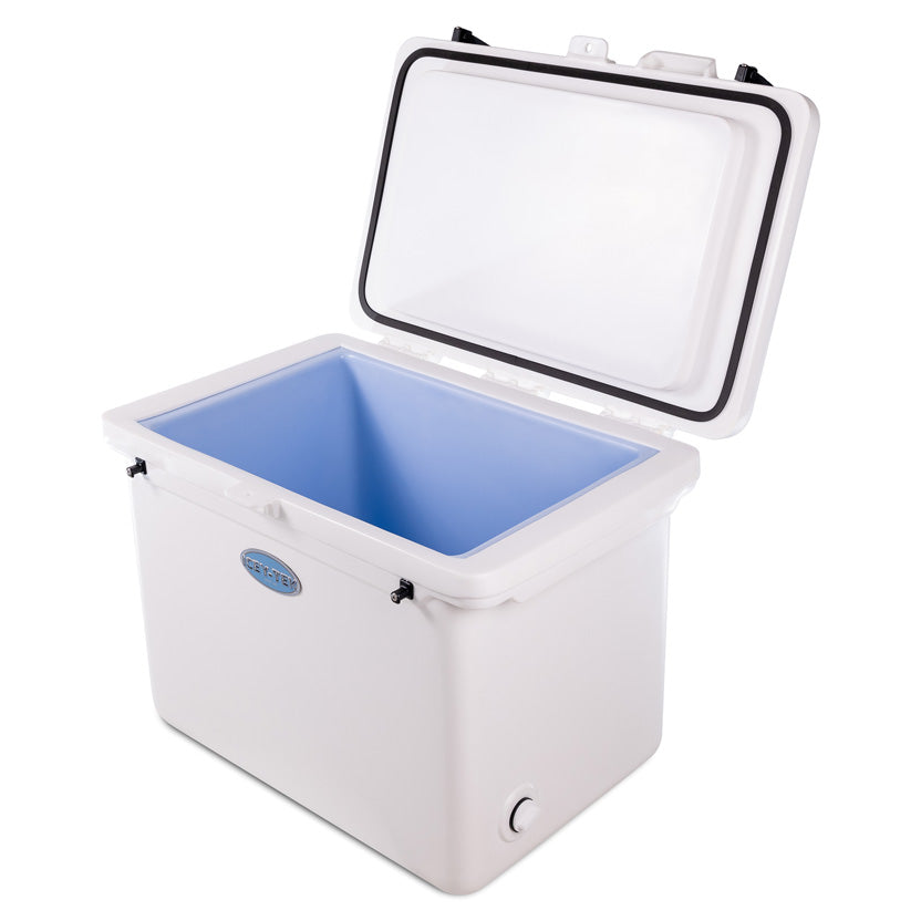 Icey-Tek 82 Litre Cube Cool Box In Ice White
