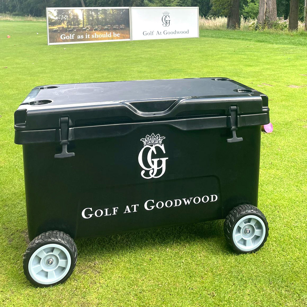 Golf At Goodwood - Branded Icey-Tek 85 Litre Cool Box With Wheels