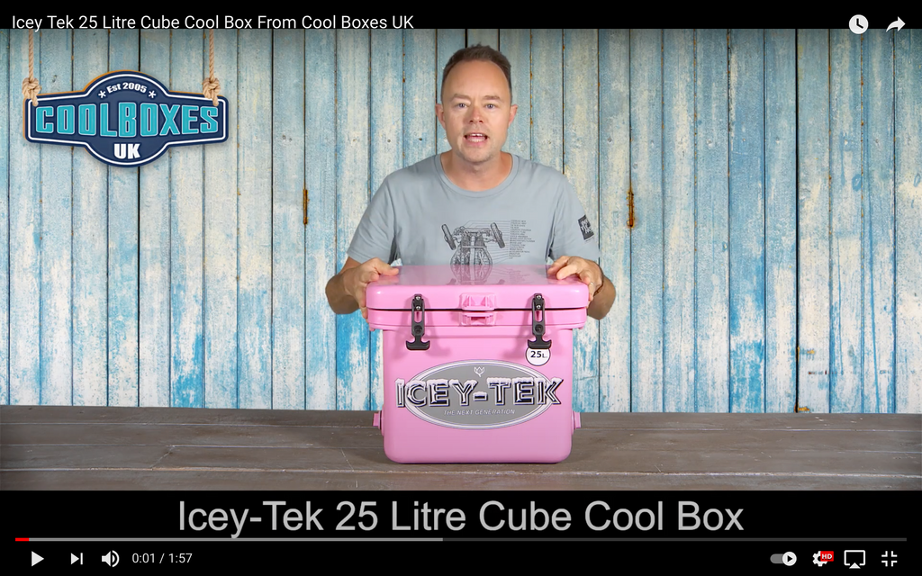 Icey Tek 25 Litre Cube Cool Box - New product video