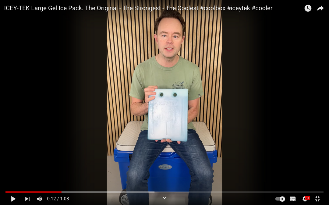 Icey Ice ICEY-TEK Large Gel Ice Packs - Learn more in this video – Icey-Tek ...