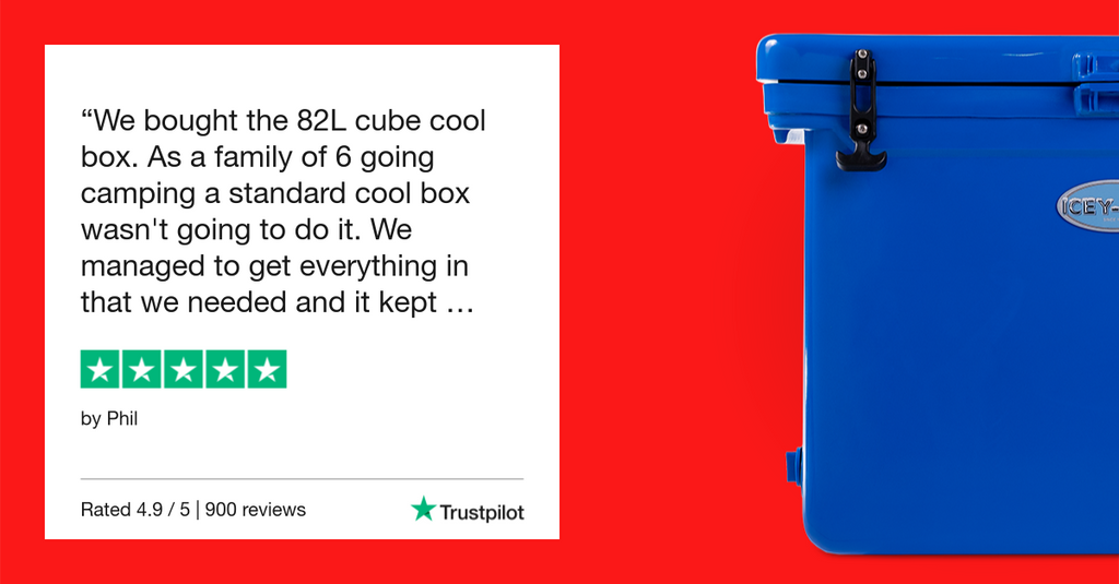 A review of the BIG 82 Litre Cube Cool Box