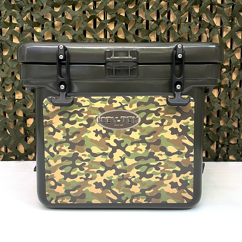 Icey-Tek 25 Litre Cube Cool Box In Classic Camo