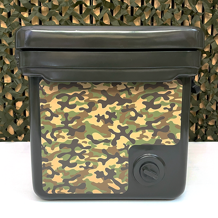 Icey-Tek 25 Litre Cube Cool Box In Classic Camo