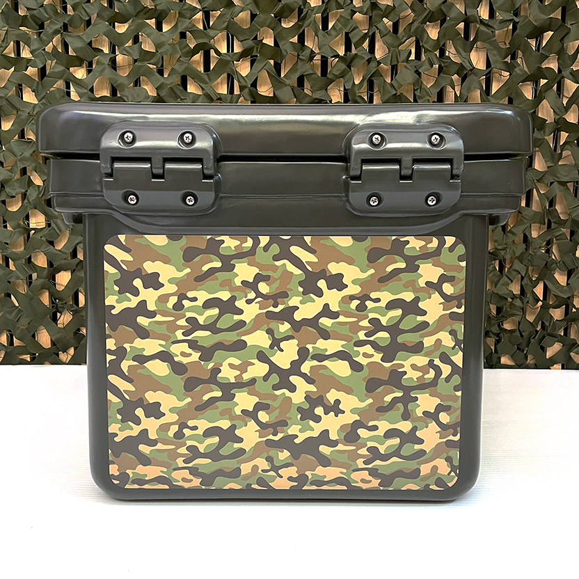 Icey-Tek 25 Litre Cube Cool Box In Classic Camo