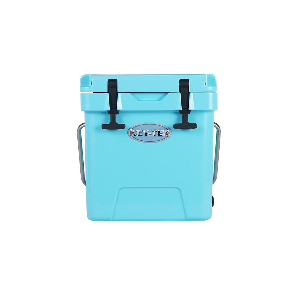 Icey-Tek 18 Litre Cube Cool Box With Handle - Baby Blue