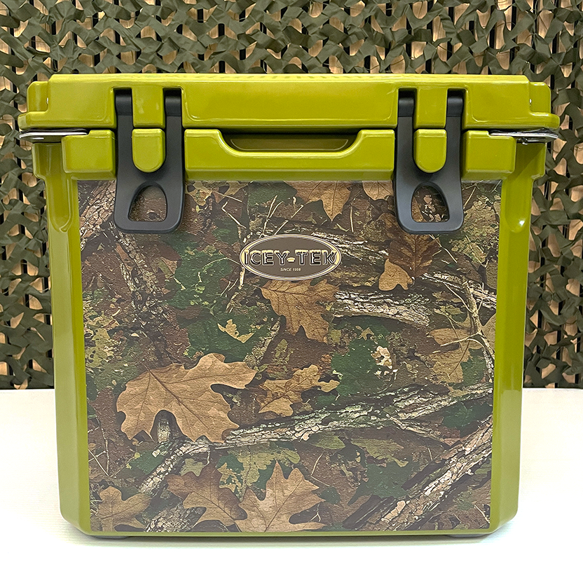 Icey-Tek 35 Litre Cool Box With Wheels - Woodland Camo