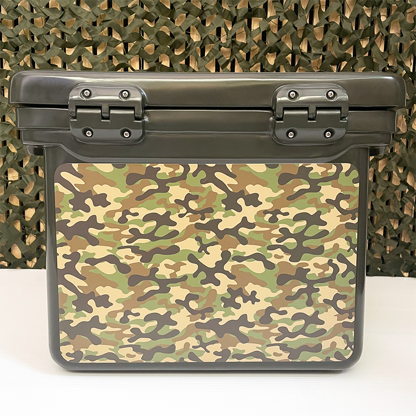 Icey-Tek 40 Litre Cube Cool Box In Classic Camo