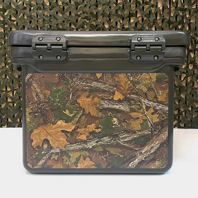 Icey-Tek 40 Litre Cube Cool Box In Woodland Camo