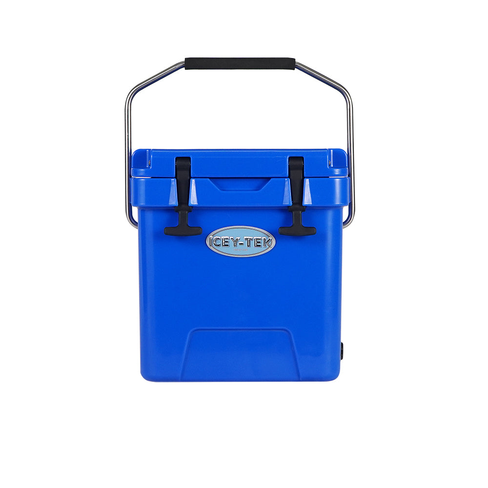 Icey-Tek 18 Litre Cube Cool Box With Handle - Ocean Blue