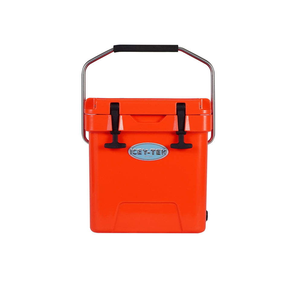 Icey-Tek 18 Litre Cube Cool Box With Handle - Candy Red