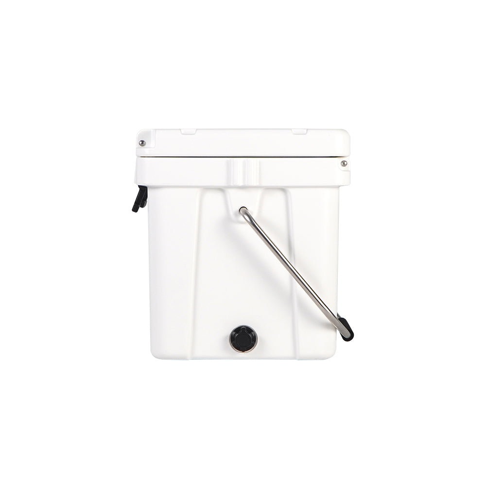 Icey-Tek 18 Litre Cube Cool Box With Handle - Ice White