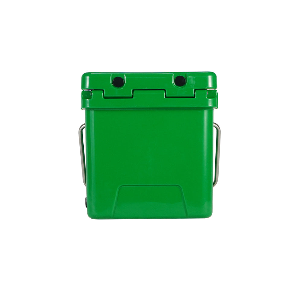 Icey-Tek 18 Litre Cube Cool Box With Handle - Forest Green