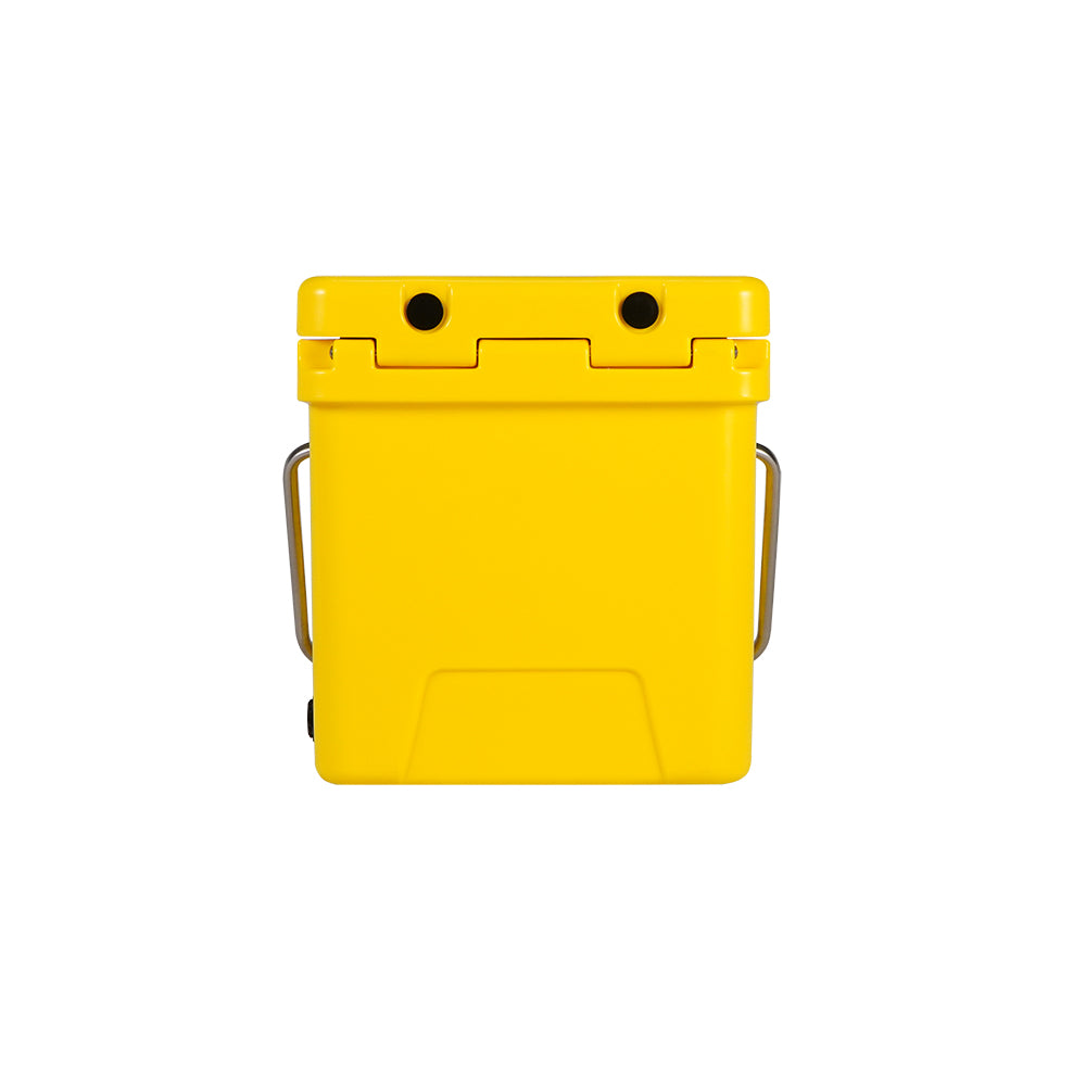 Icey-Tek 18 Litre Cube Cool Box With Handle - Sunshine Yellow