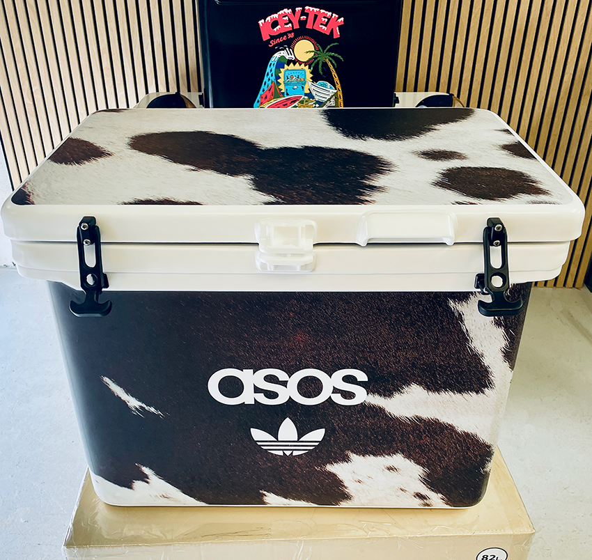Branded and customised Icey-Tek Cool Boxes for business and