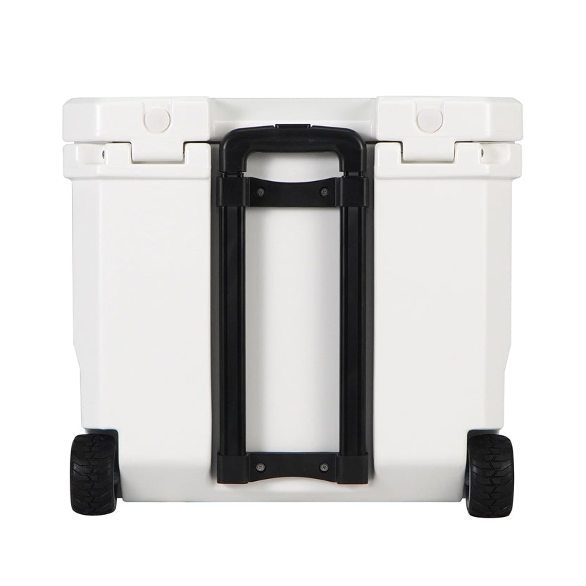 Icey-Tek 35 Litre Cool Box With Wheels - Ice White