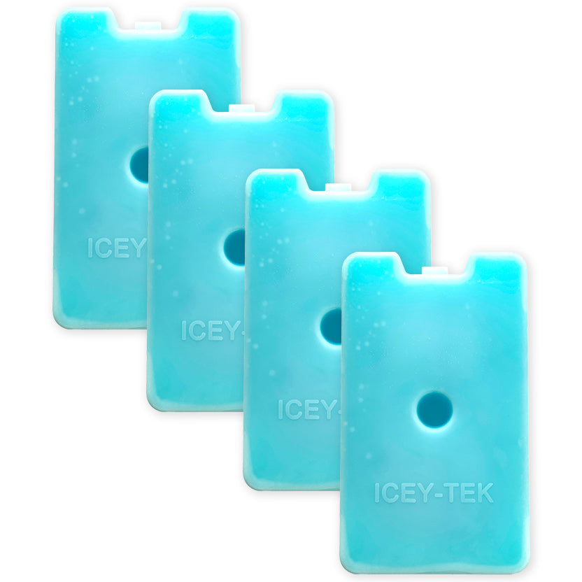 Pack Of Four Icey-Tek Small Gel Ice Packs From Cool Boxes UK