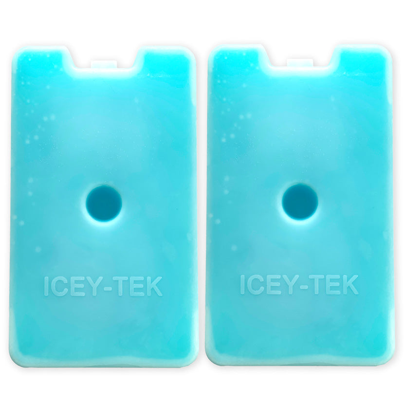 Pack of two Icey-Tek small gel packs from Cool Boxes UK
