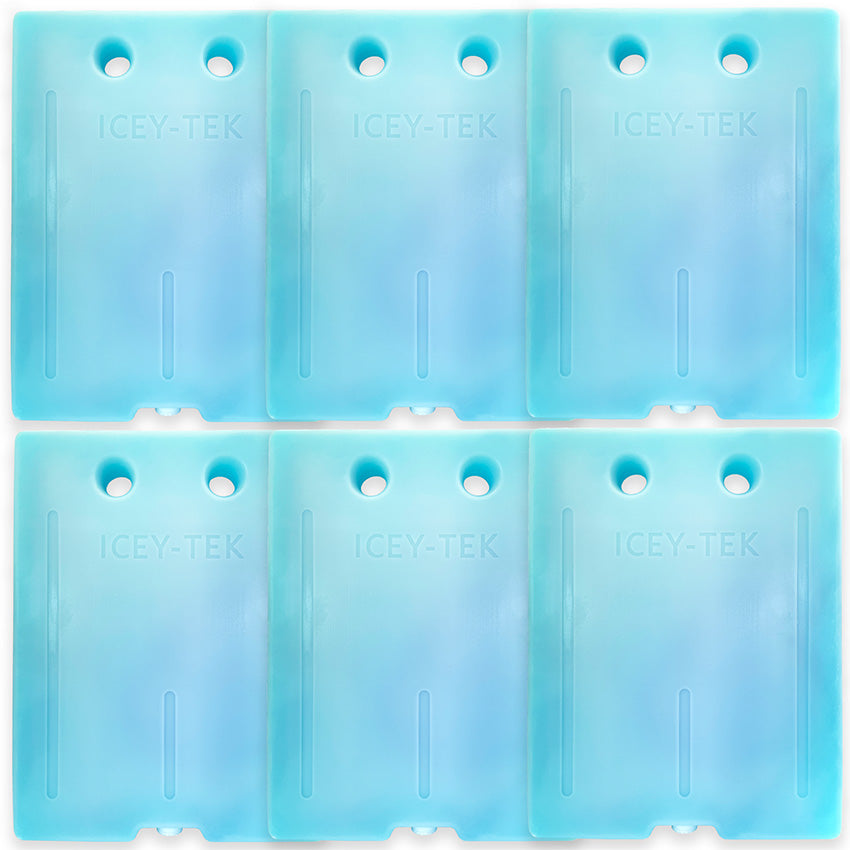 6 x Icey-Tek Large Gel Ice Pack From Cool Boxes UK