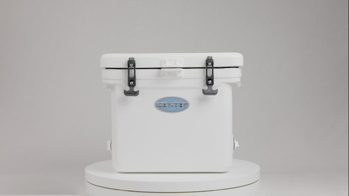 Icey-Tek 25 Litre Cube Cool Box In Ice White