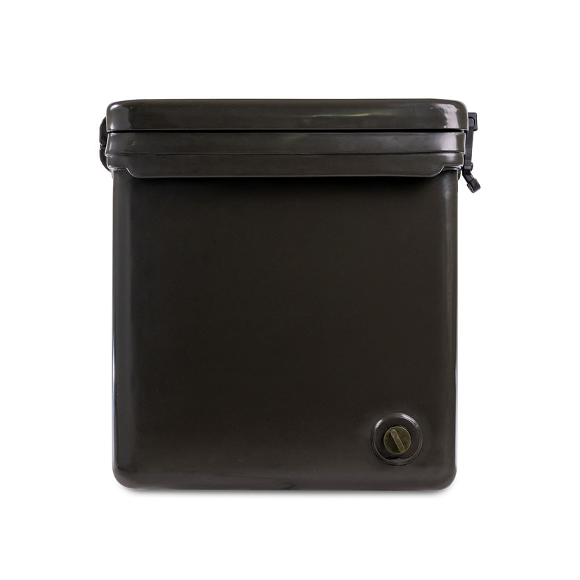 Icey-Tek 105 Litre Cube Cool Box In Dark Khaki