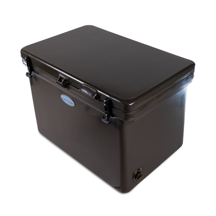Icey-Tek 105 Litre Cube Cool Box In Dark Khaki