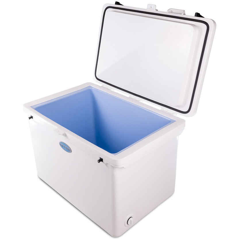 Icey-Tek 105 Litre Cube Cool Box In Ice White