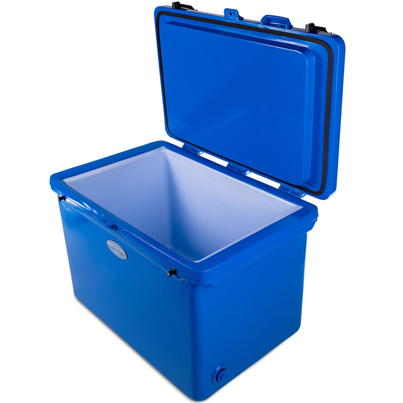 Icey-Tek 105 Litre Cube Cool Box In Ocean Blue