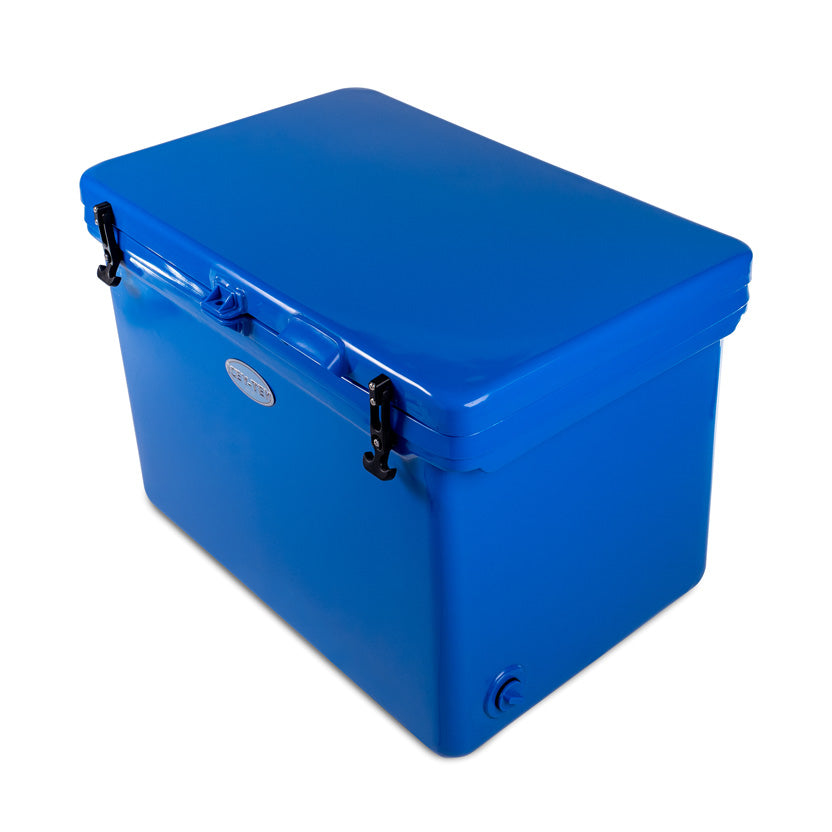 Icey-Tek 105 Litre Cube Cool Box In Ocean Blue