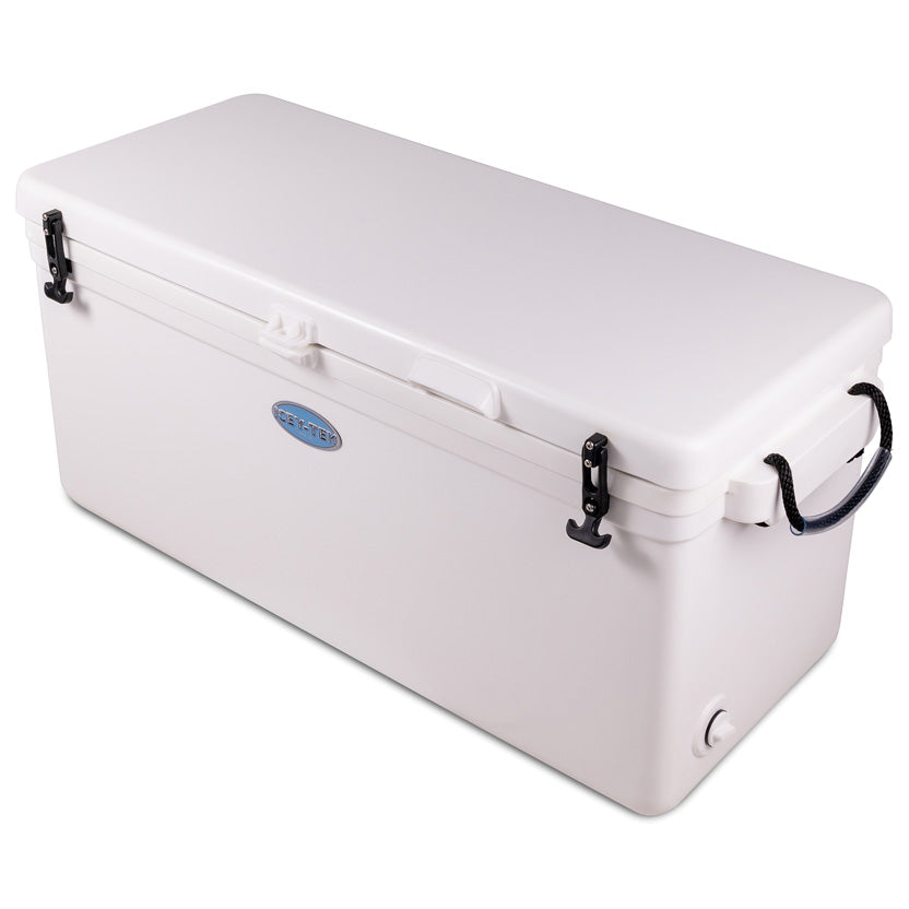 Icey-Tek 115 Litre Long Cool Box In Ice White