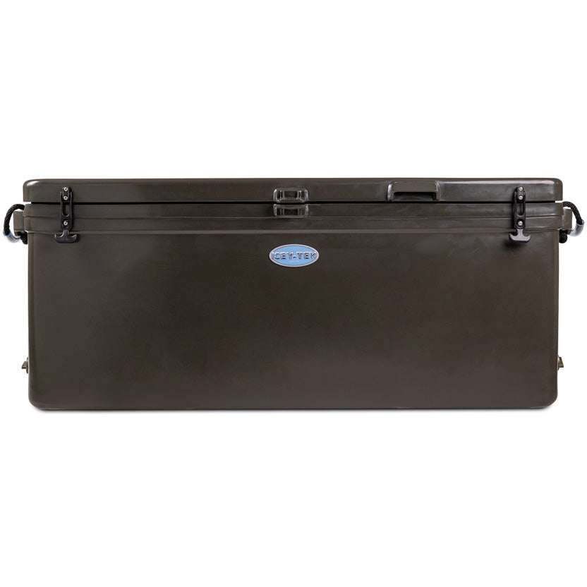 Icey-Tek 160 Litre Long Cool Box In Dark Khaki