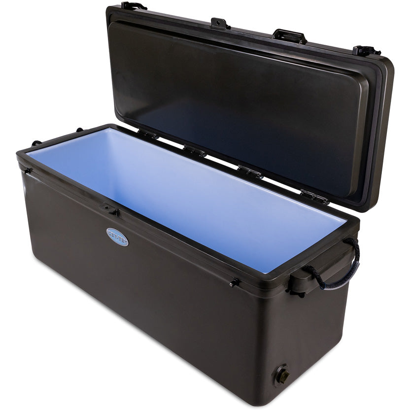 Icey-Tek 160 Litre Long Cool Box In Dark Khaki