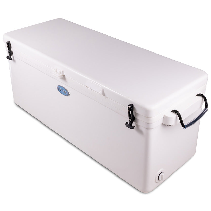 Icey-Tek 160 Litre Long Cool Box In Ice White