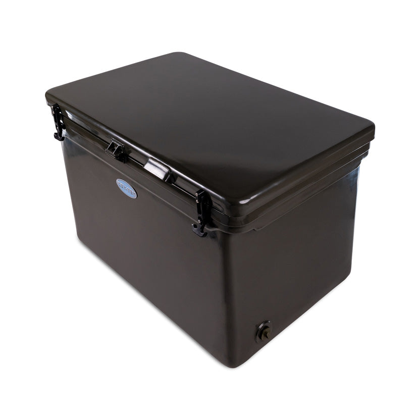 Icey-Tek 185 Litre Cube Cool Box In Dark Khaki