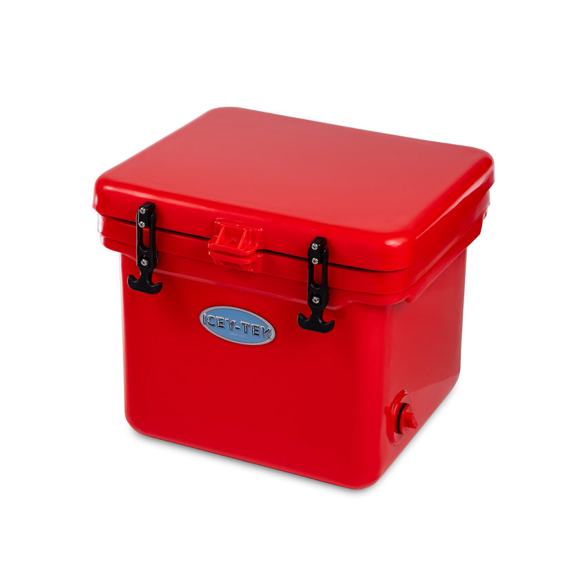Icey-Tek 25 Litre Cube Cool Box In Candy Red