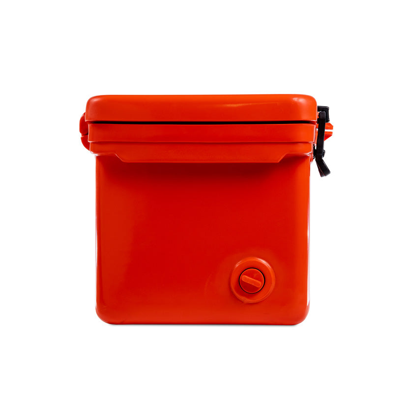 Icey-Tek 25 Litre Cube Cool Box In Flame Orange