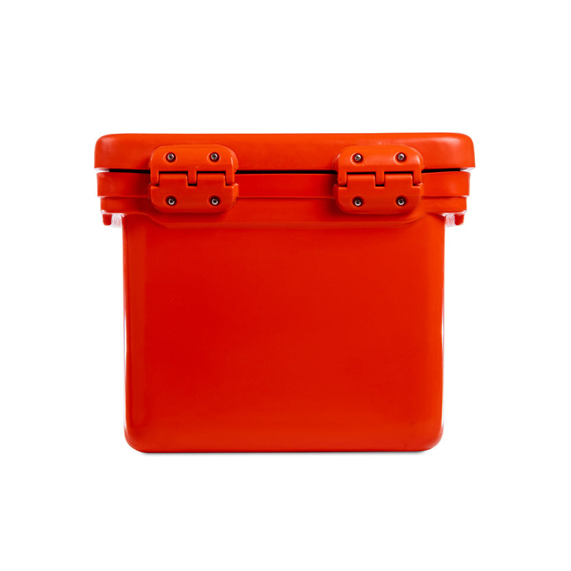 Icey-Tek 25 Litre Cube Cool Box In Flame Orange