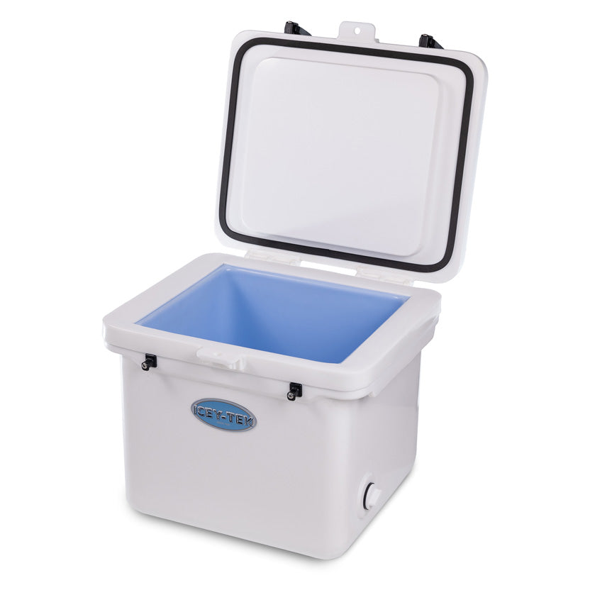 Icey-Tek 25 Litre Cube Cool Box In Ice White