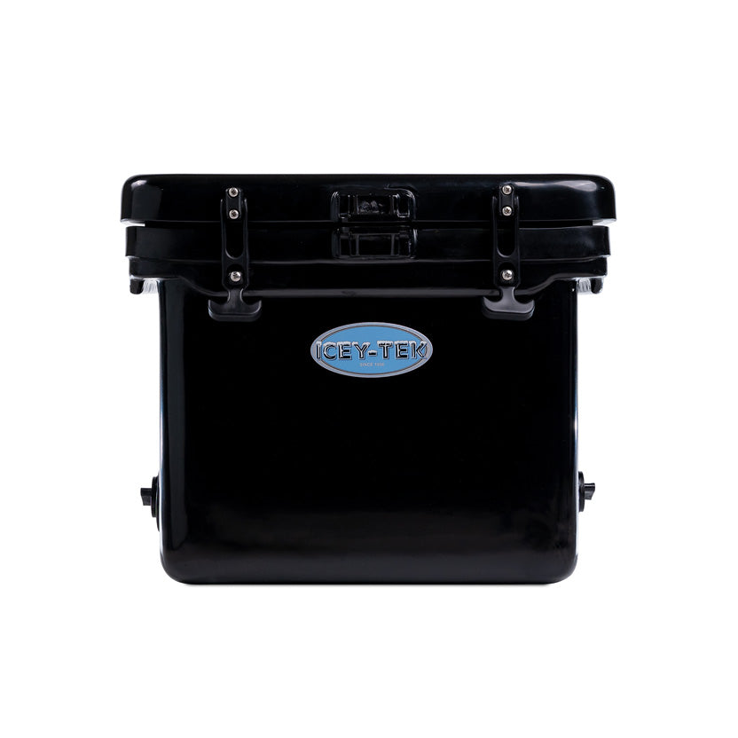 Icey-Tek 25 Litre Cube Cool Box In Jet Black