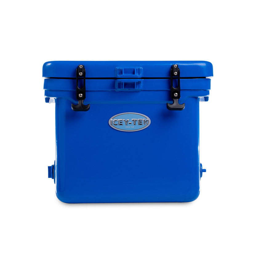 Icey-Tek 25 Litre Cube Cool Box In Ocean Blue