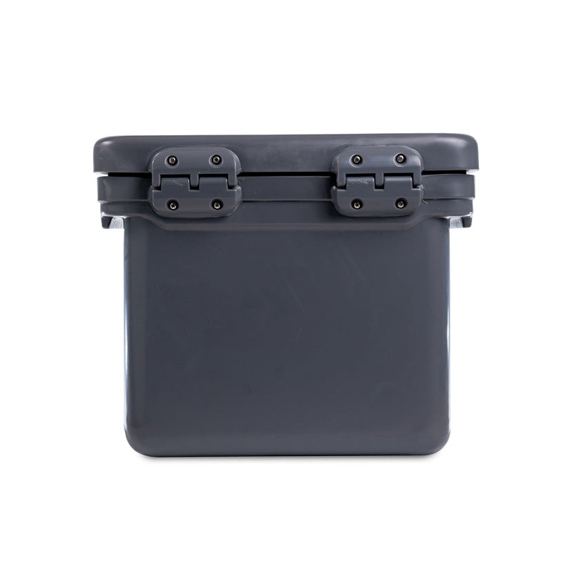 Icey-Tek 25 Litre Cube Cool Box In Steel Grey