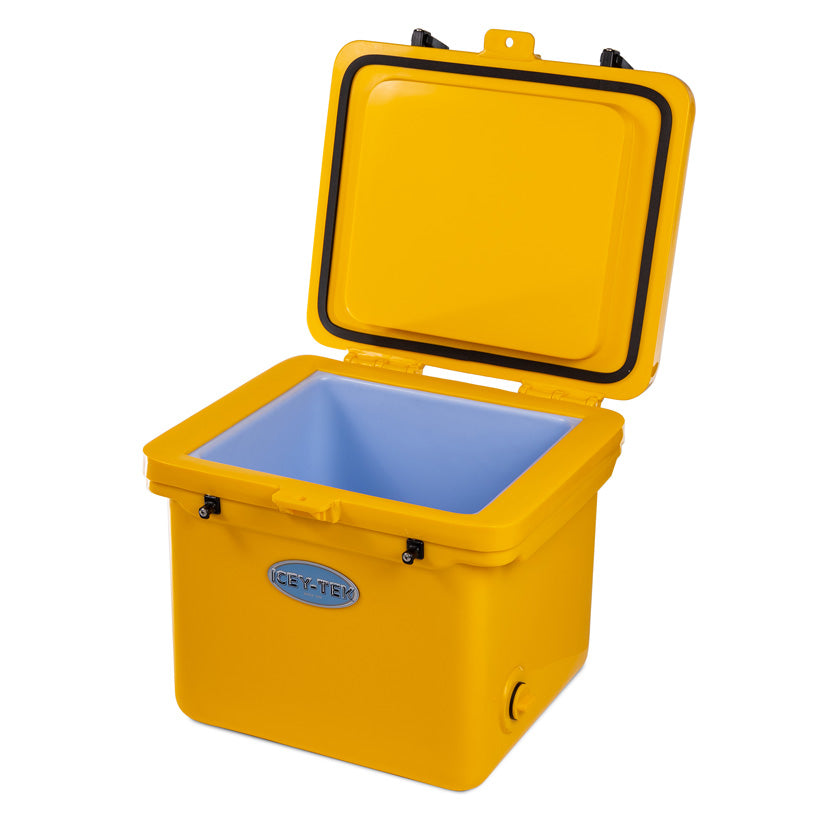 Icey-Tek 25 Litre Cube Cool Box In Sunshine Yellow