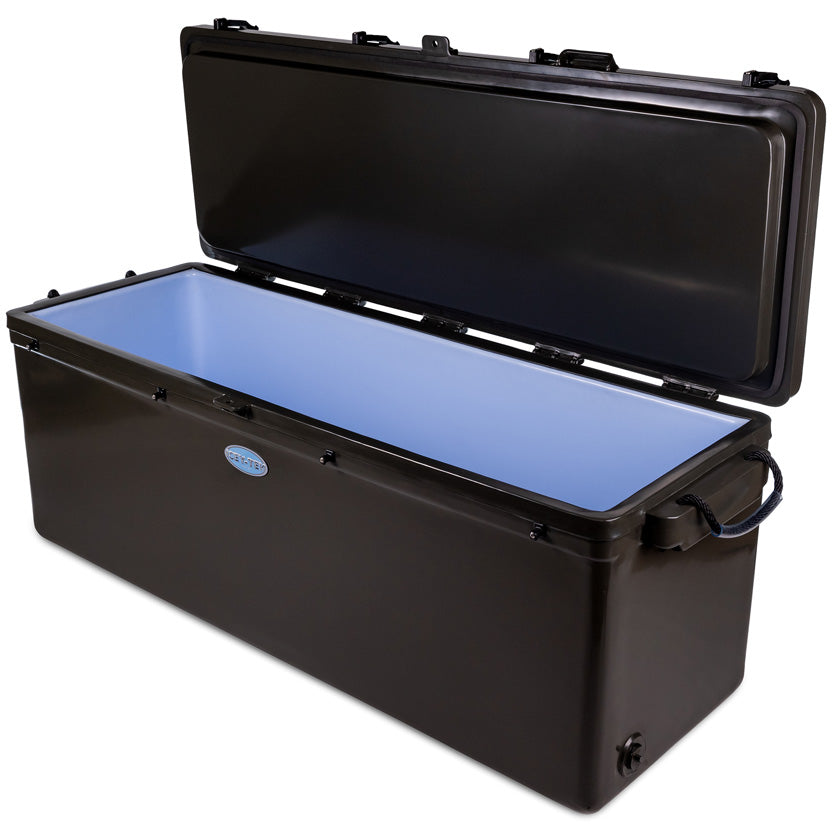 Icey-Tek 260 Litre Long Cool Box In Dark Khaki