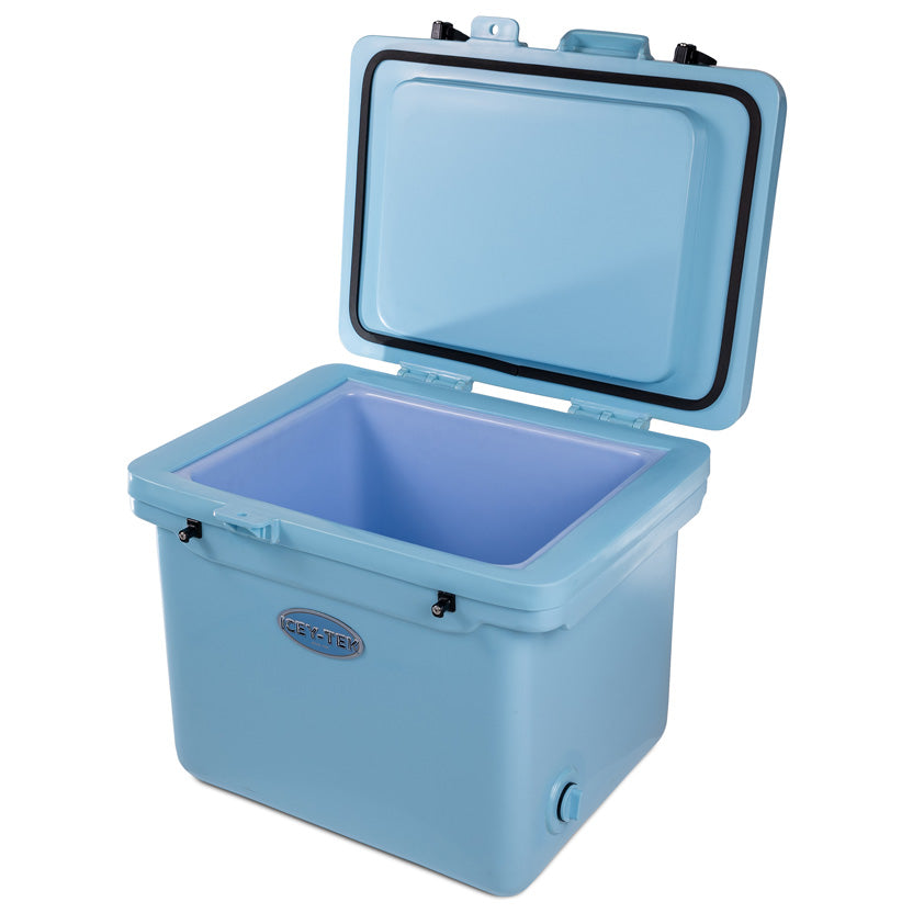 Icey-Tek 40 Litre Cube Cool Box In Baby Blue