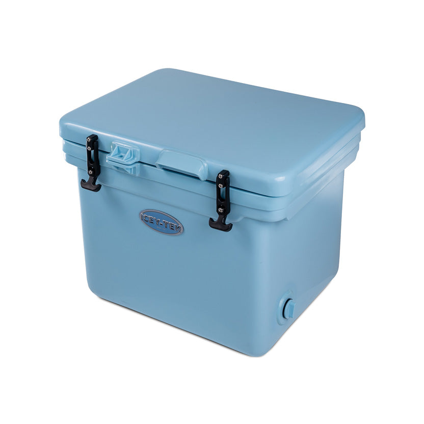 Icey-Tek 40 Litre Cube Cool Box In Baby Blue